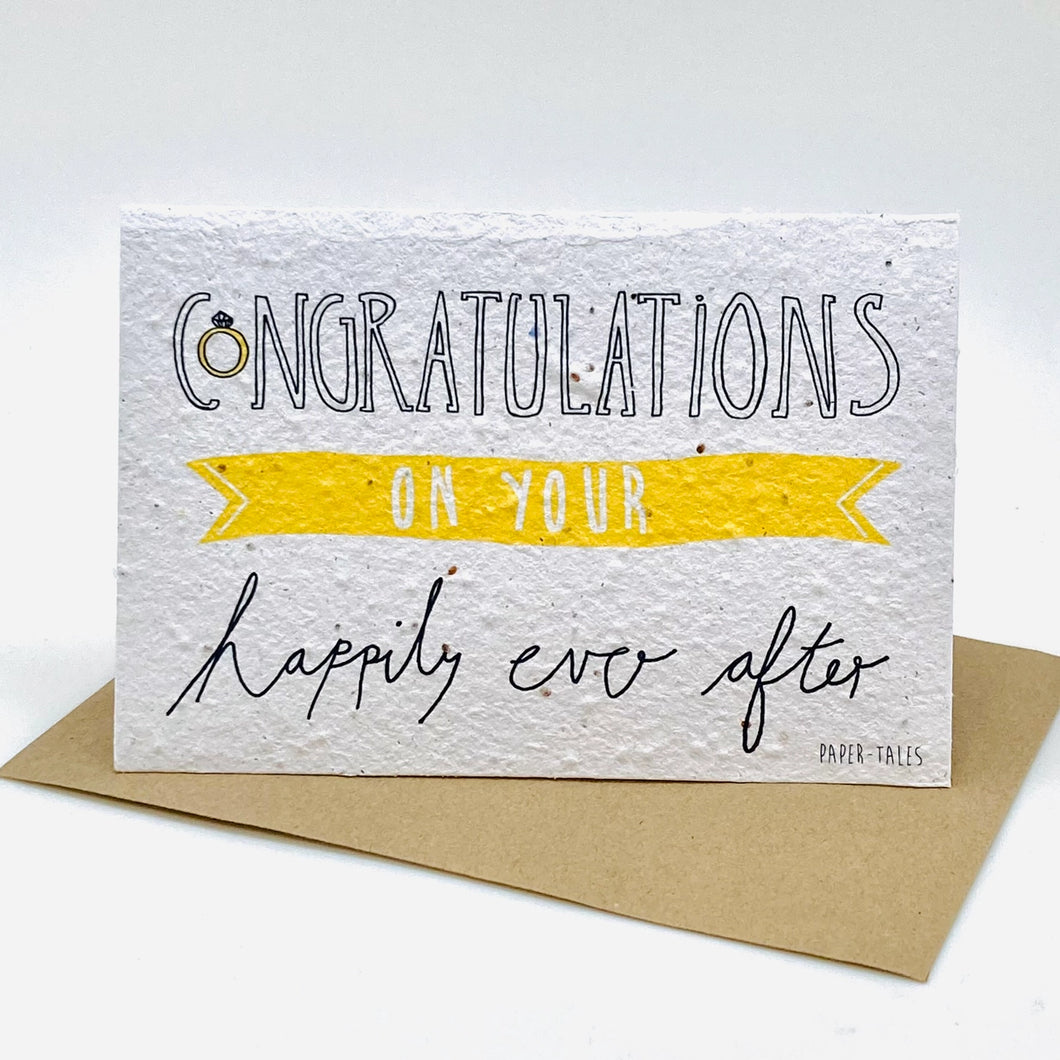 Happily Ever After Growing Greeting Card