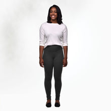 Load image into Gallery viewer, Organic Cotton Grey Fleece Leggings
