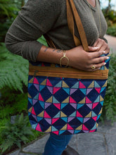 Load image into Gallery viewer, Kaleidoscope Tote Purse
