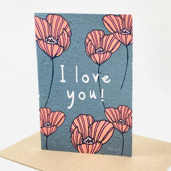 I Love You Growing Greeting Card