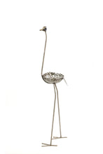 Load image into Gallery viewer, Recycled Metal Ostrich Planters
