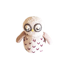 Load image into Gallery viewer, Crocheted Owl Stuffed Animal
