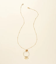 Load image into Gallery viewer, Ridhi Citrine &amp; Sunstone Fringe Necklace
