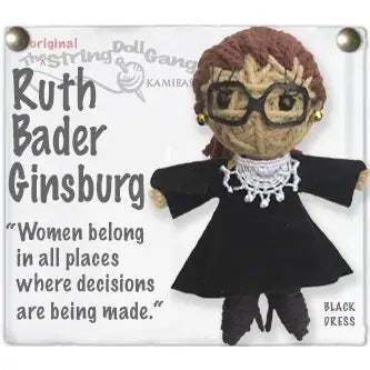 Ruth Bader Ginsburg Keychain