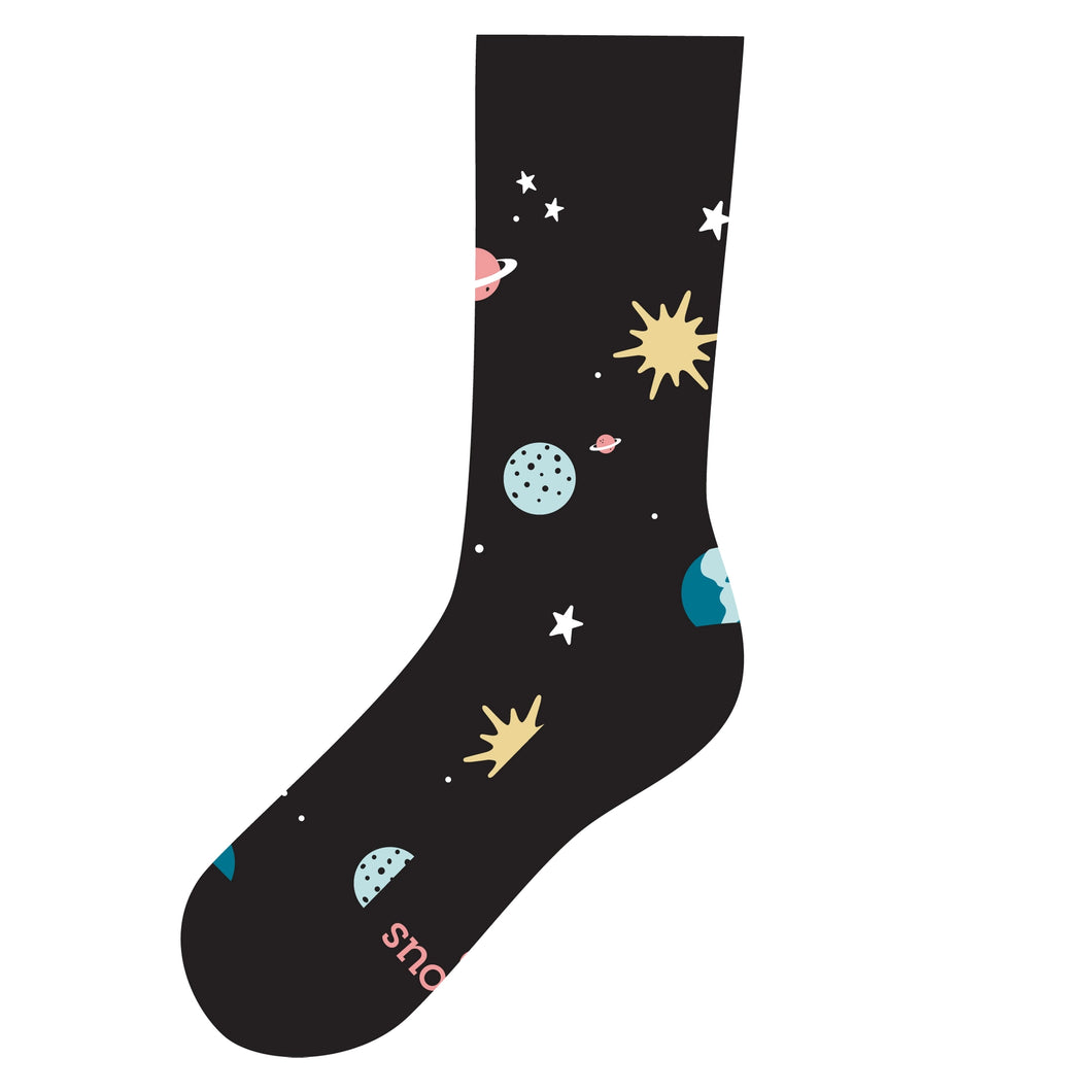 Socks that Support Space Exploration -  Galaxy Edition