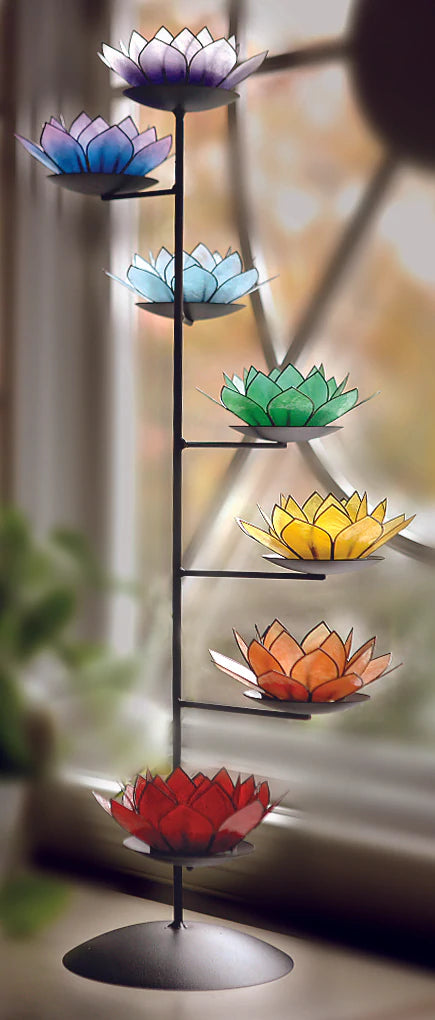 Spiral 7 Tier Tea Light Holder