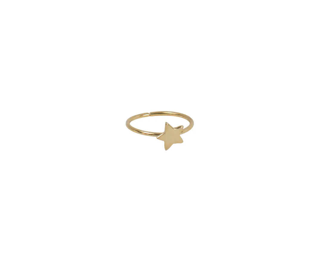 Star Bright Brass Ring
