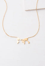 Load image into Gallery viewer, Eliana 14k Gold World Necklace
